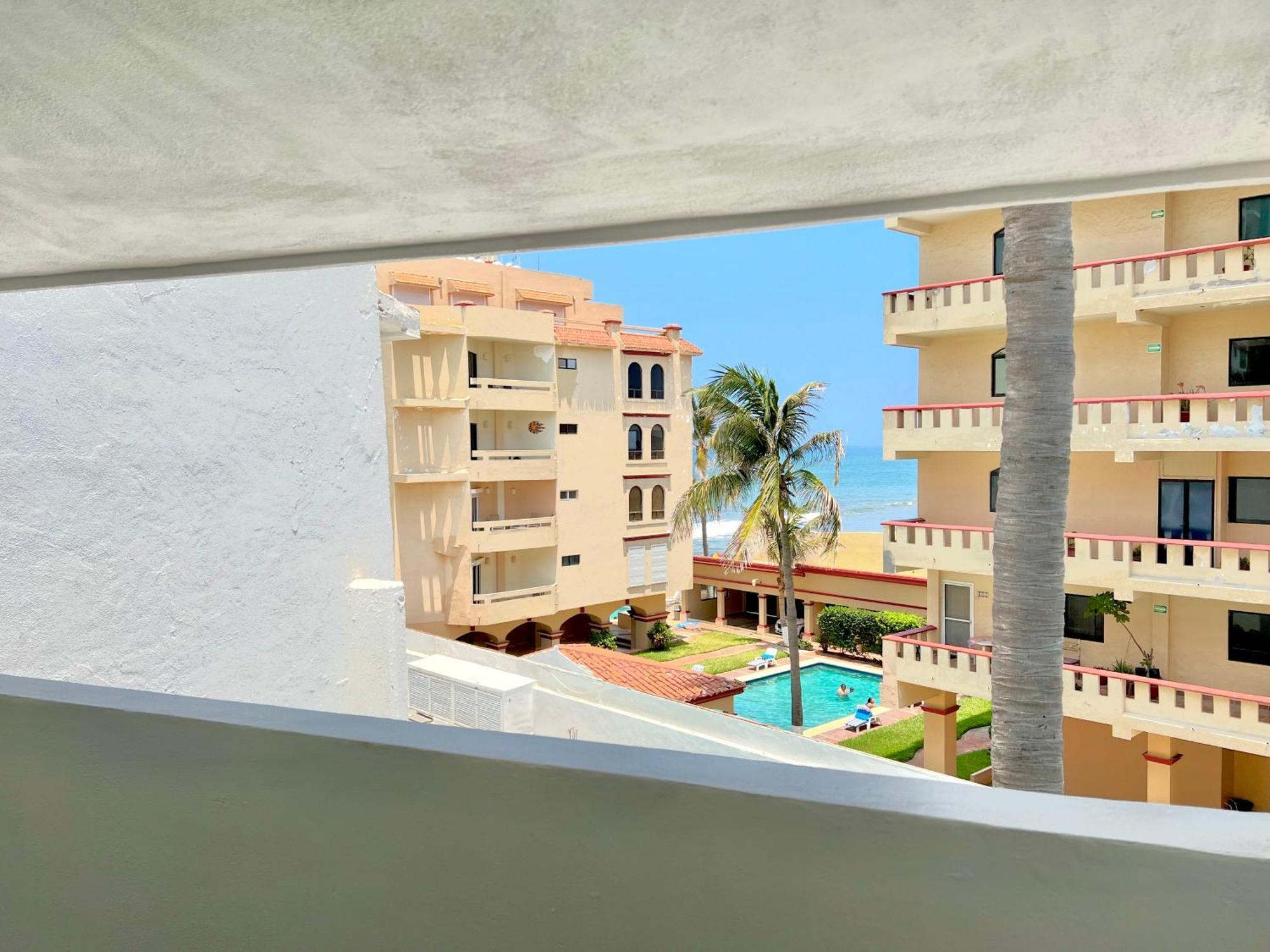 Apartamento Marina Del Sol 402 Vista Al Mar Mazatlán Exterior foto